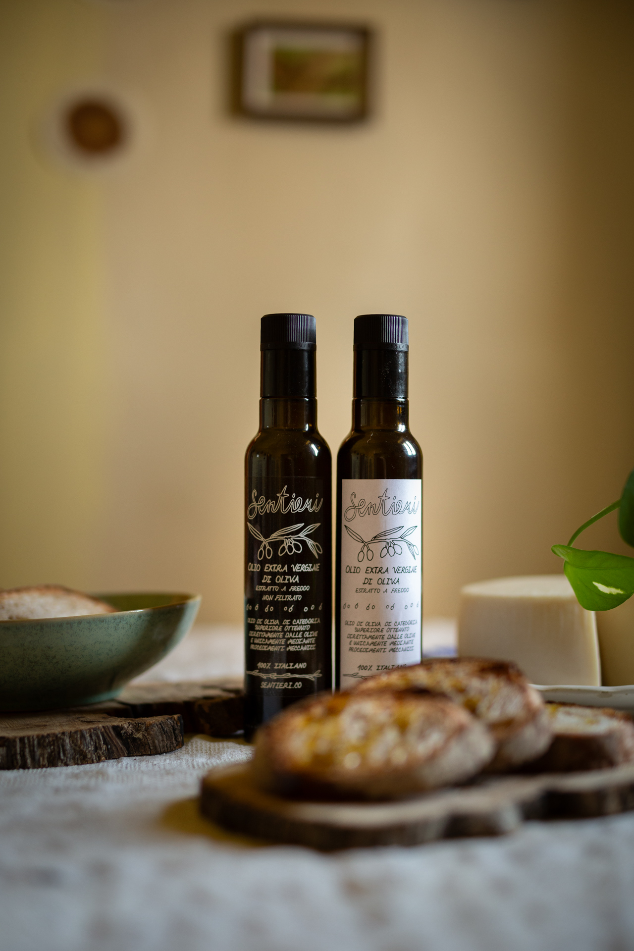 Traditional olive oil pressing