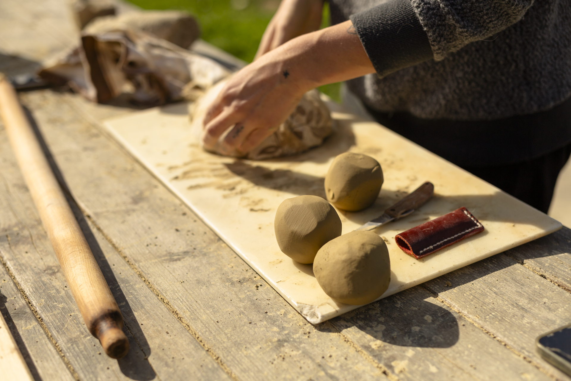 Resident planting in the landscape